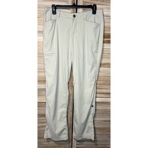 Eddie Bauer Women's Travex Straight Leg Roll-Up Outdoor Hiking Pants sz 4
